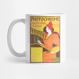 Photochrome Engraving Company Advertisement, 1893 Mug